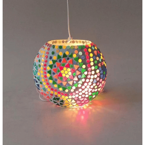 Glass Candle Holder