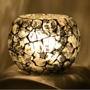 Glass Candle Holders