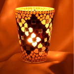 Glass Candle Holders