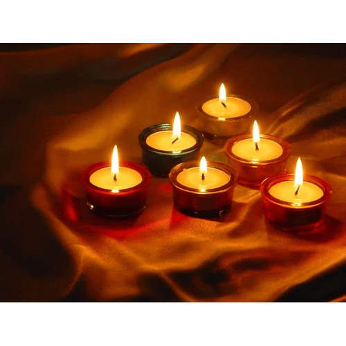 Glass Candle Votive Holder
