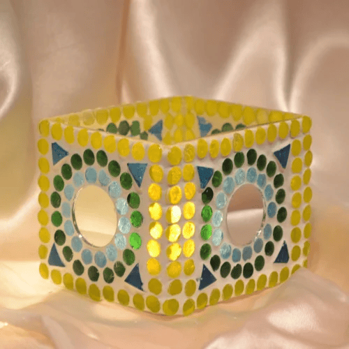 Mosaic Candle Holder