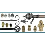 Curtain Finial
