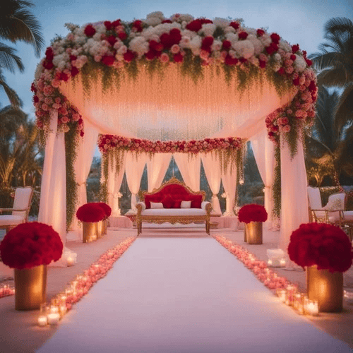 Engagement Flower Decoration Services