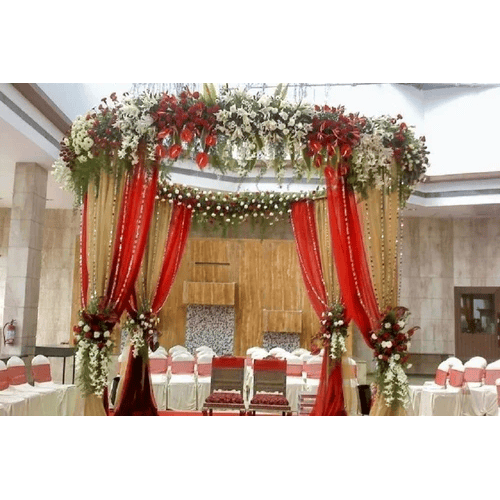 Wedding Stage Flower Decoration Services