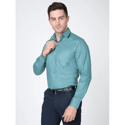 Men’s Dobby Olive Shirt