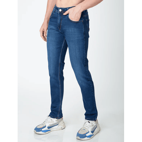 Men's Narrow Fit Blue Denim