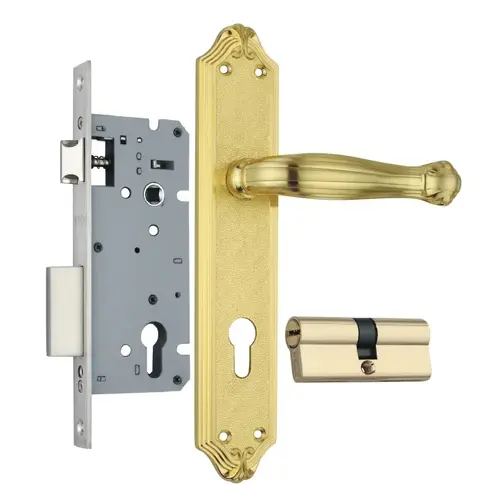 Zinc Mortise Handle Lock Set