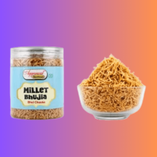Millet Bhel Chaska Bhujiya