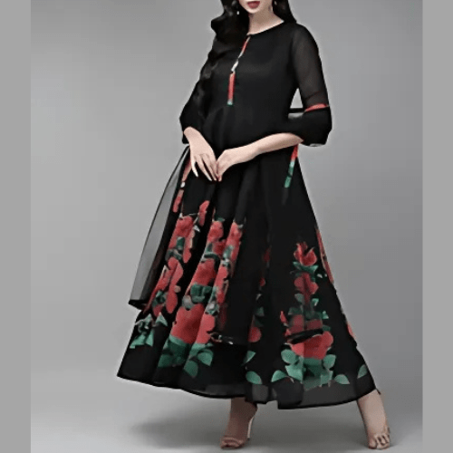 Ladies Chanderi Suit