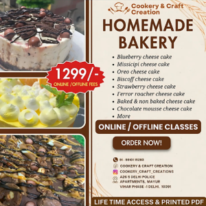Bakery Masterclass in Delhi