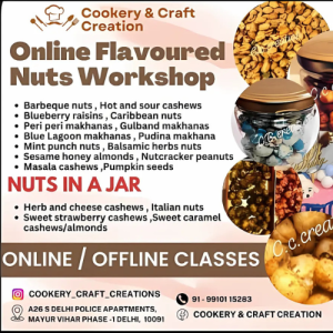 Online Flavoured Nuts Workshop