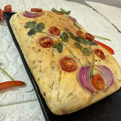Herb and Vegetable Focaccia