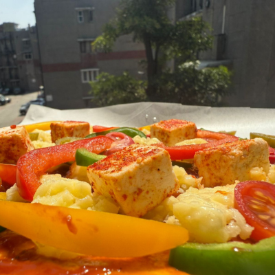 Spicy Paneer Tandoori Pizza