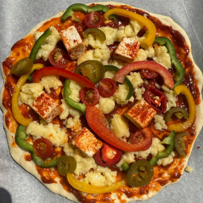 Spicy Paneer Tandoori Pizza