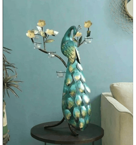 Table Top Home Decor Peacock