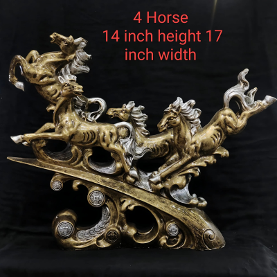 Four Horse Sculpture