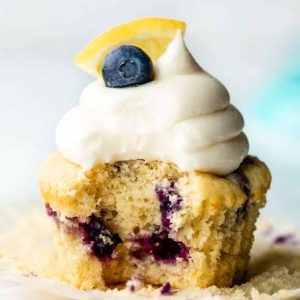 Blueberry cup cake