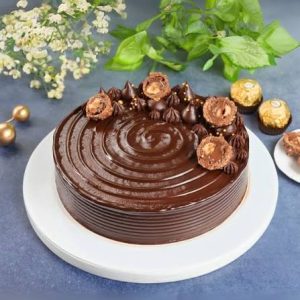 Cho Nutella rocher cake