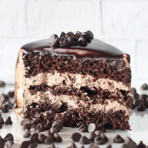 Cho chip mousse pastry