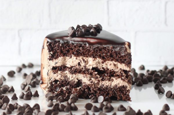 Cho chip mousse pastry