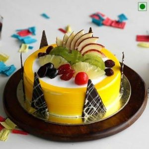 Fresh fruit cake