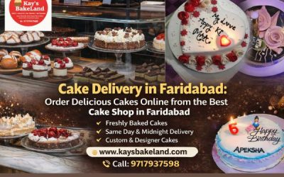 Cake Delivery in Faridabad: Enjoy Delicious Cakes from the Best Cake Shop in Faridabad