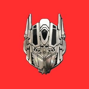 Transformer logo silver