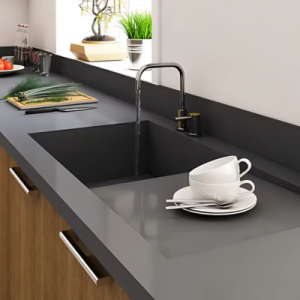 White Porcelain Kitchen Sink Design