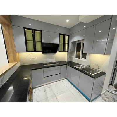 Acrylic Modular Kitchen