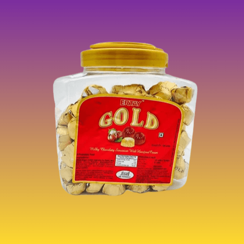 Ertay Round Chocolate Gold