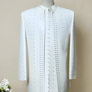 White Groom Sherwani
