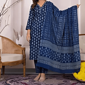 Ladies Cotton Suit – Comfort Meets Style in Every Thread