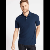 Men's Solid Polo Neck T-Shirt - Image 3