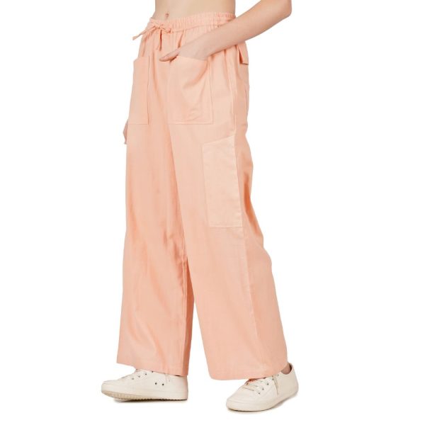 Women's Peach Trousers