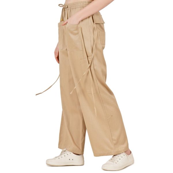 Beige Trousers for Women