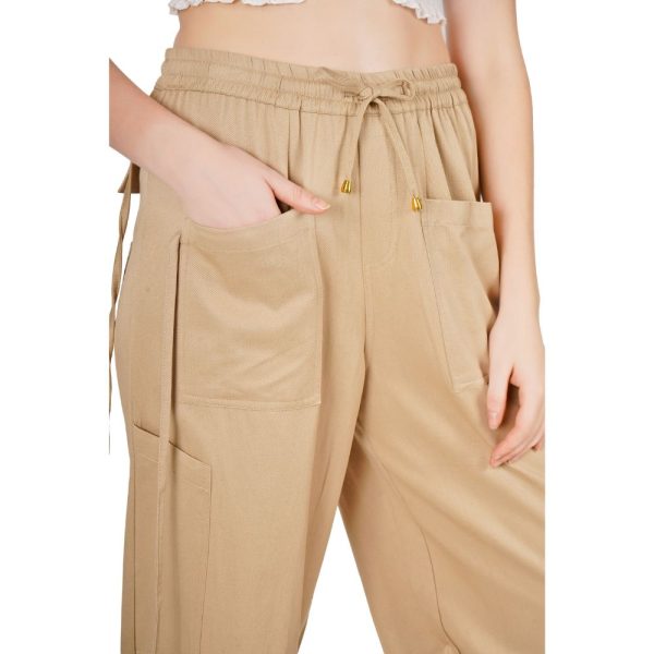 Beige Trousers for Women